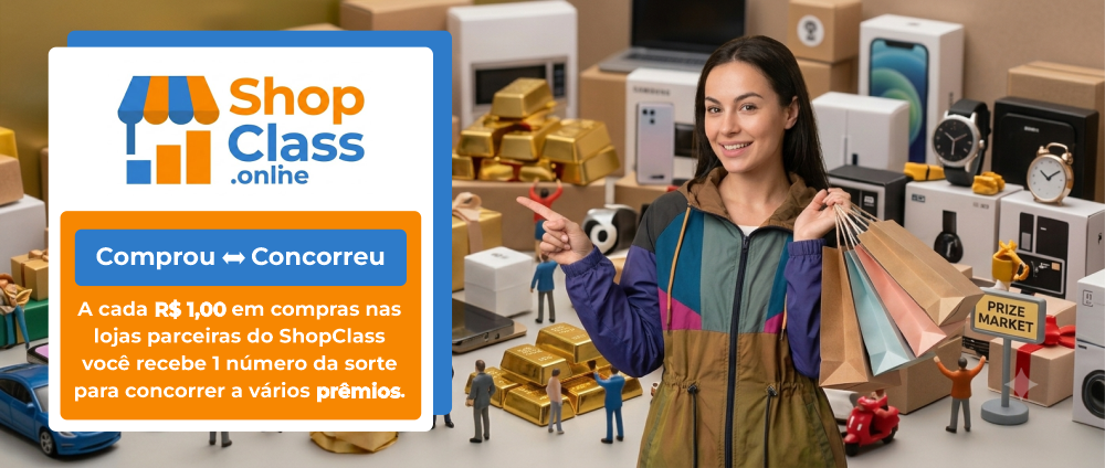 Sorteios no ShopClass.online