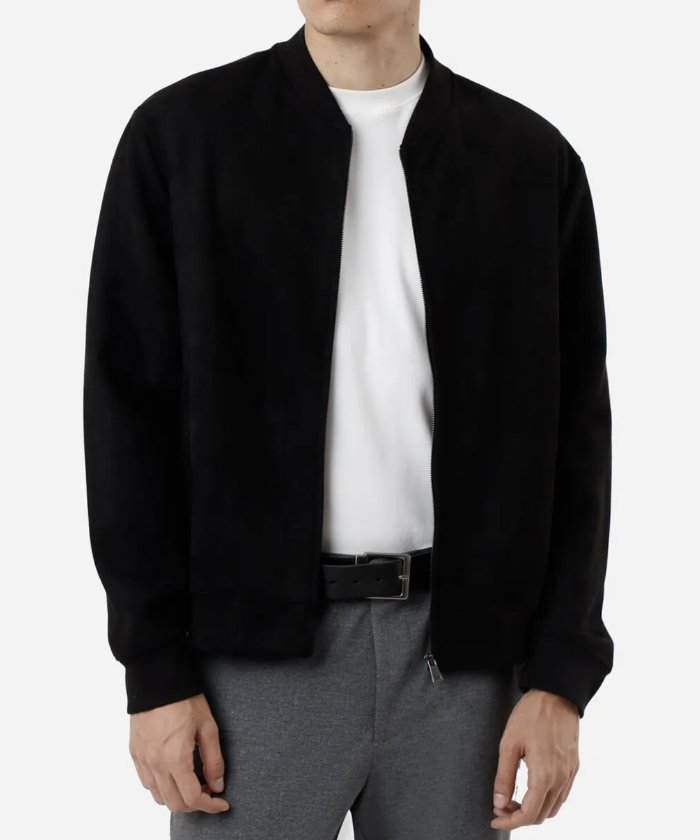 jaqueta bomber suede urban