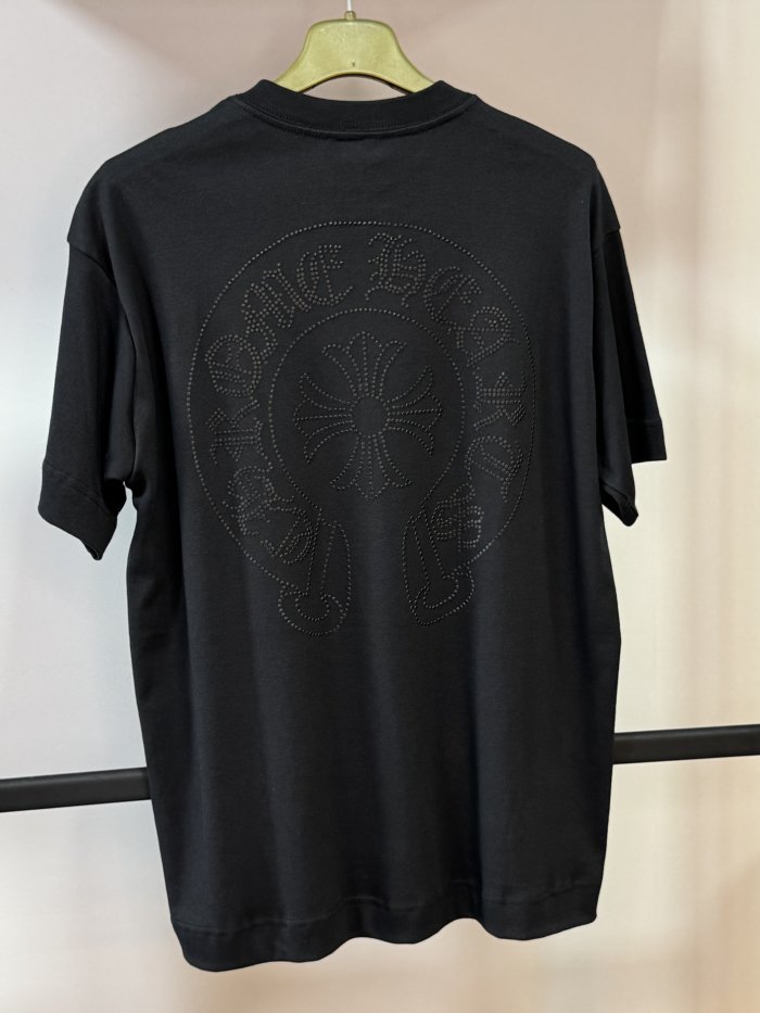 Oversized Chorme hearts black