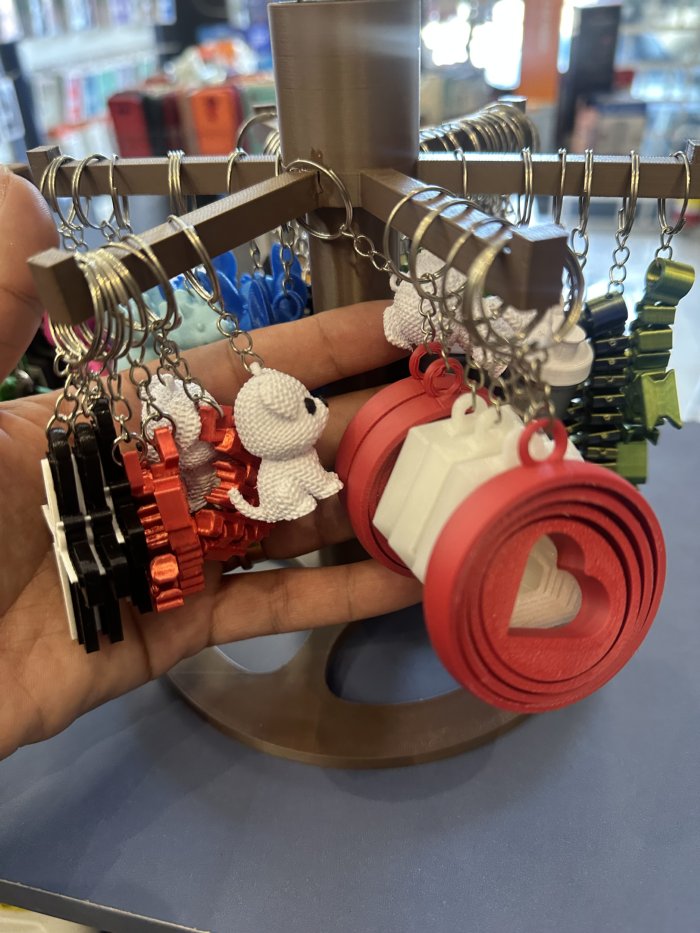 Chaveiro 3D
