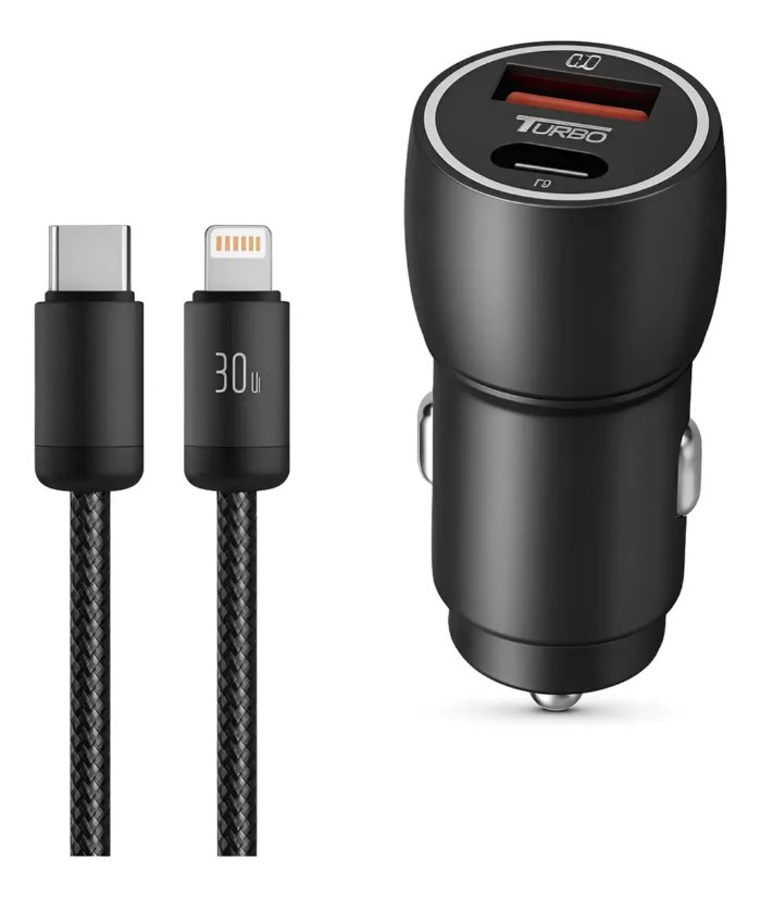 carregador veicular completo ios