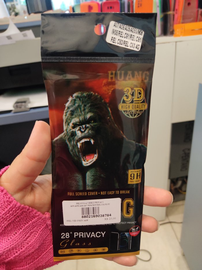 Película 3D privacidade A05/A06/ A07