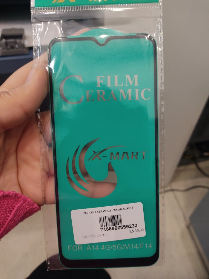 Película cerâmica A14 e M14