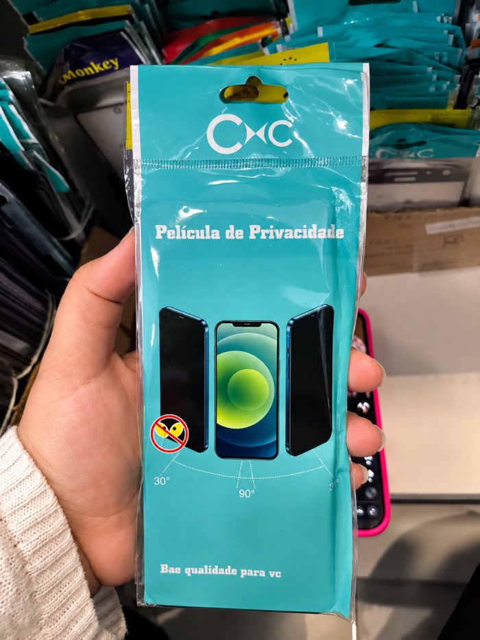 Película 3D A34 privacidade