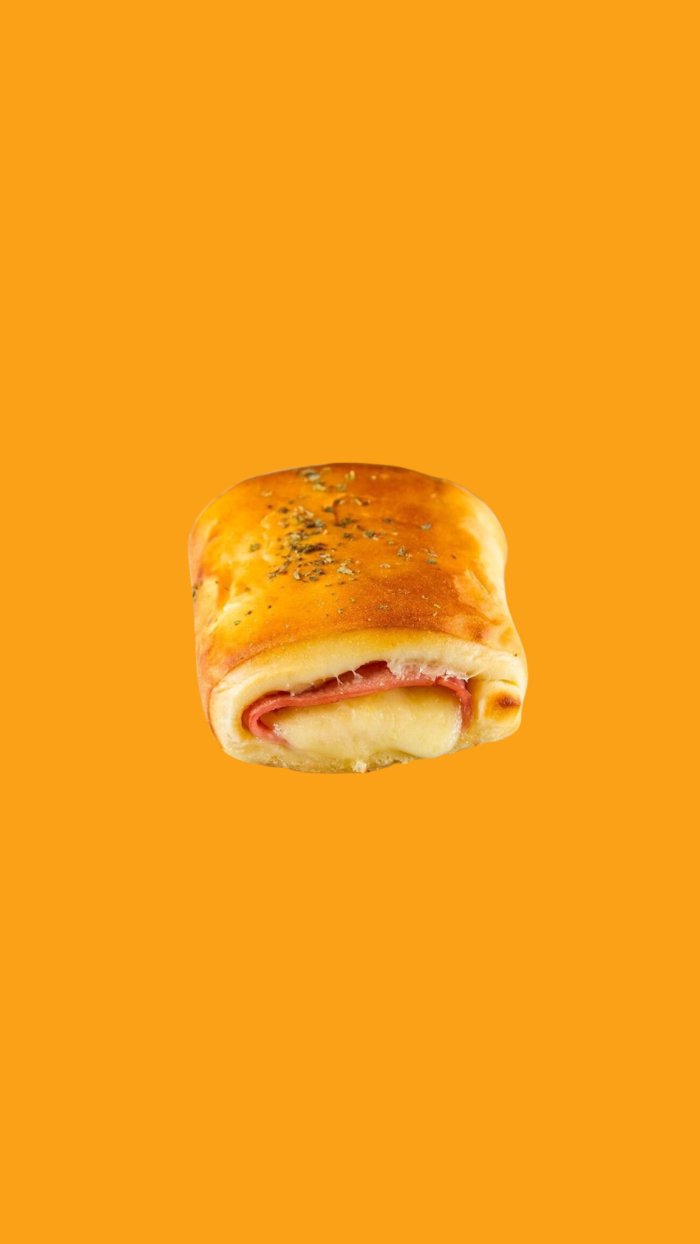 ENROLADO DE PRESUNTO E QUEIJO